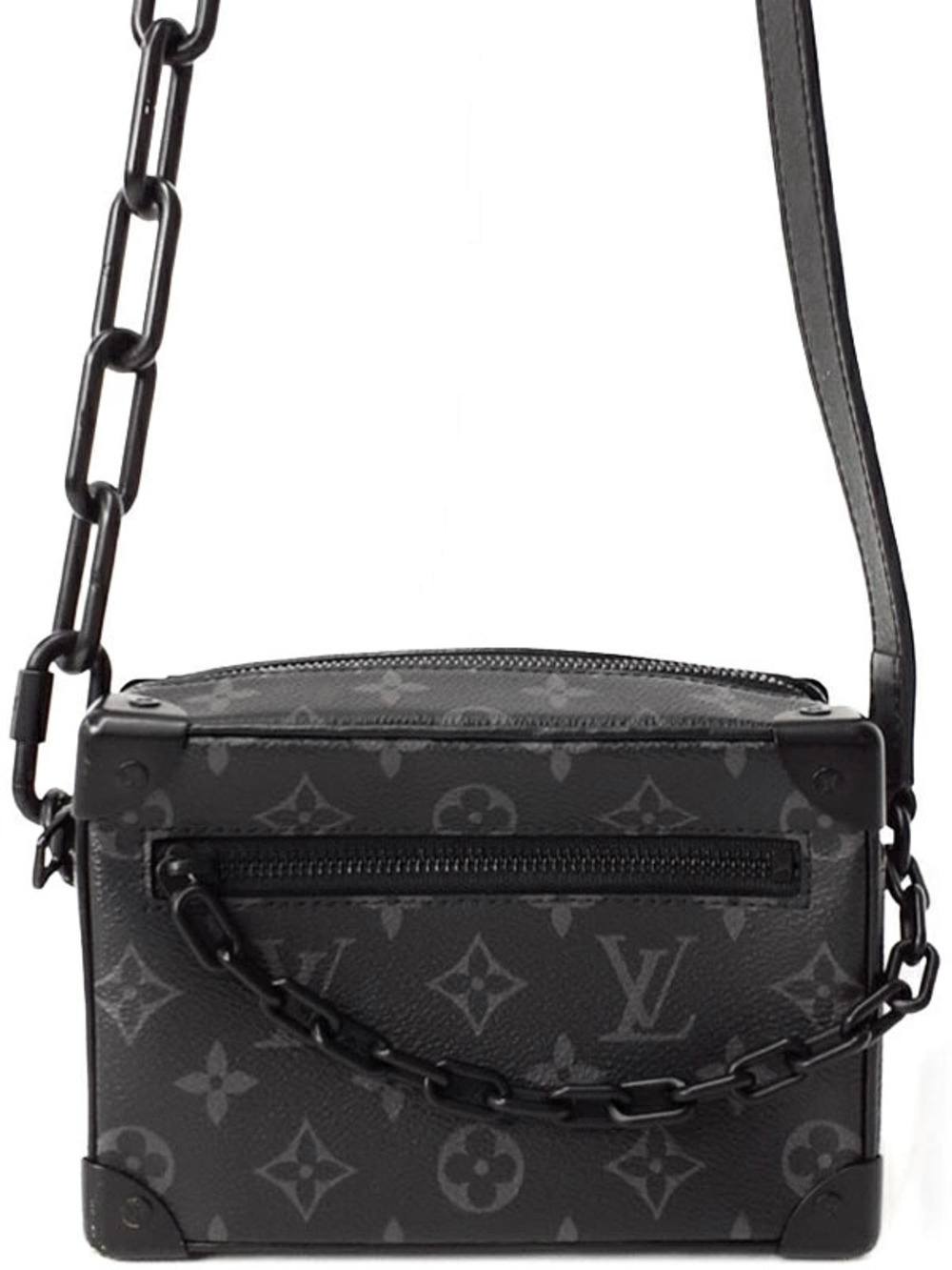 Louis Vuitton Monogram Eclipse Black Soft Trunk Shoulder Bag